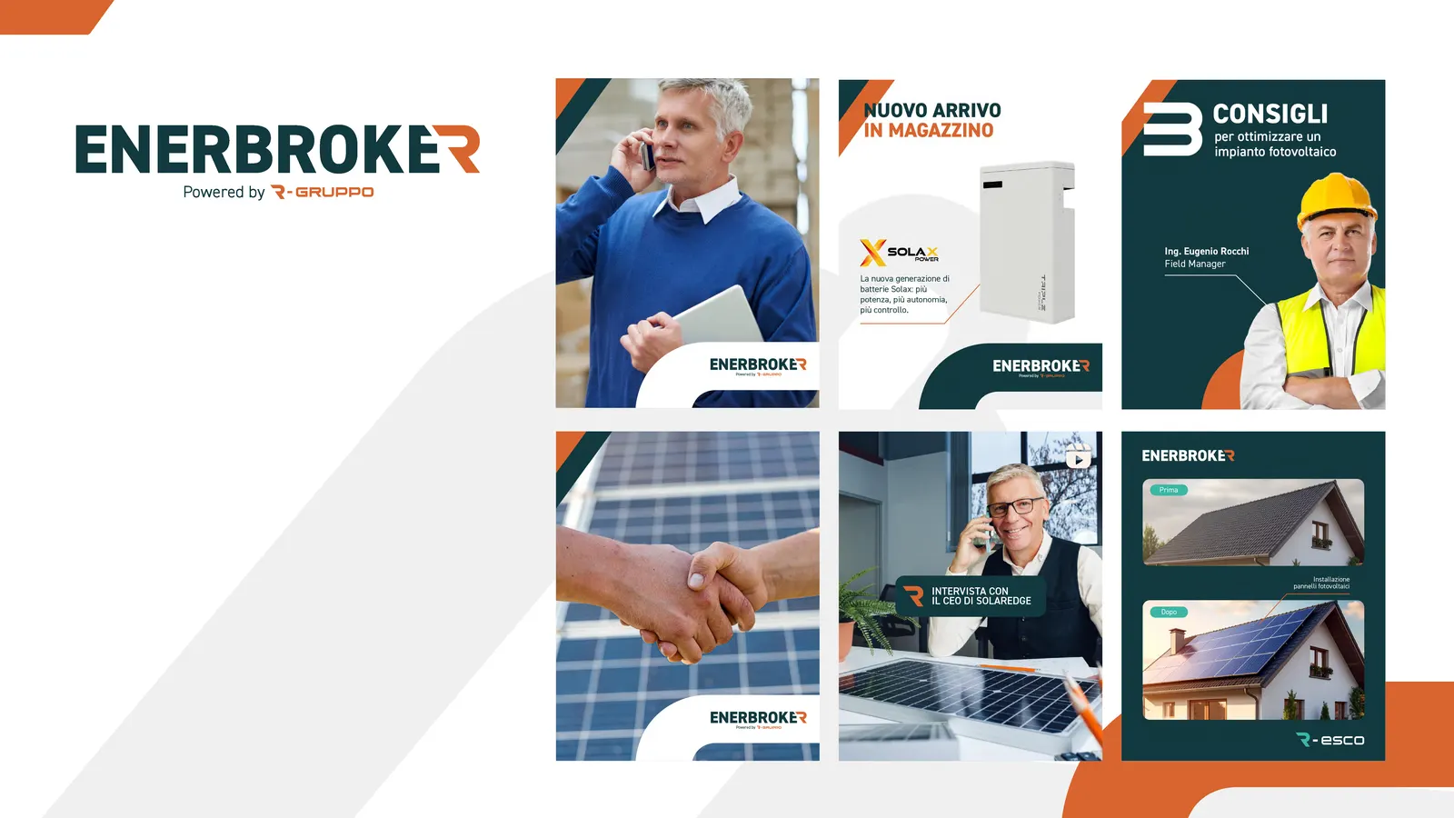 Tavola social di Enerbroker