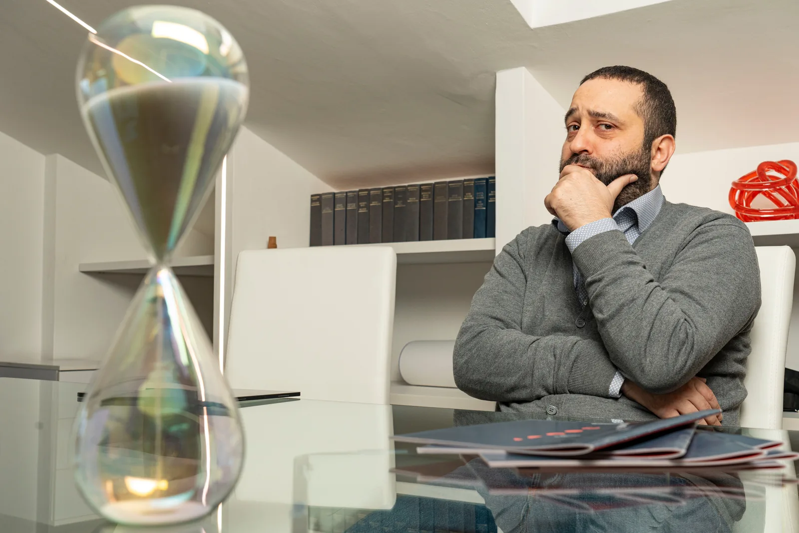 Dettaglio di una postazione negli uffici Job Formazione